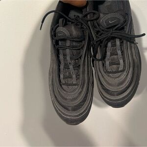 Black Air Max 97 Shoes Size 9